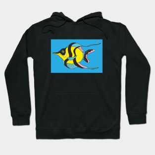 Tropical fish Hoodie